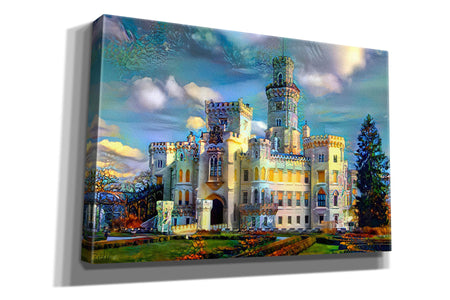 'Hluboka nad Vltavou Czech Republic Hluboka Castle' by Pedro Gavidia, Canvas Wall Art