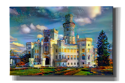 Image of 'Hluboka nad Vltavou Czech Republic Hluboka Castle' by Pedro Gavidia, Canvas Wall Art