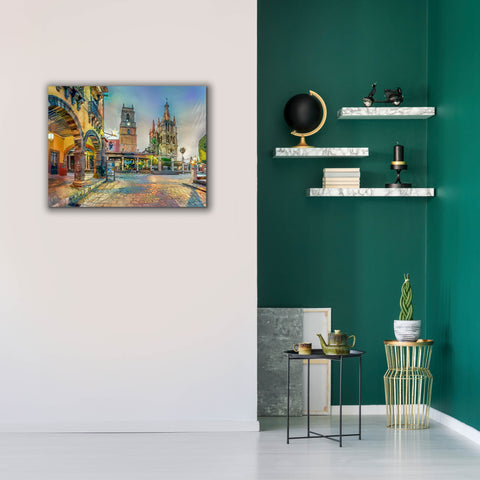 Image of 'Guanajuato Mexico San Miguel de Allende' by Pedro Gavidia, Canvas Wall Art,34 x 26