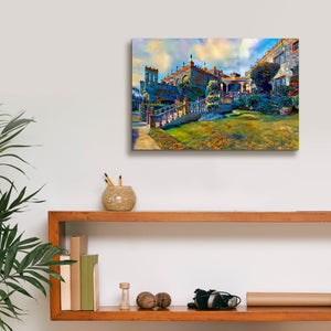 'Guanajuato Mexico Castillo de Santa Cecilia staircase' by Pedro Gavidia, Canvas Wall Art,18 x 12