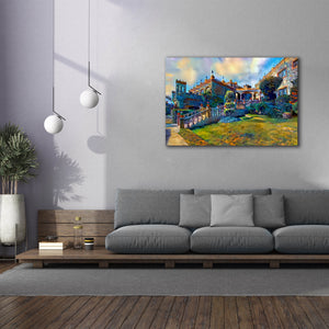 'Guanajuato Mexico Castillo de Santa Cecilia staircase' by Pedro Gavidia, Canvas Wall Art,60 x 40