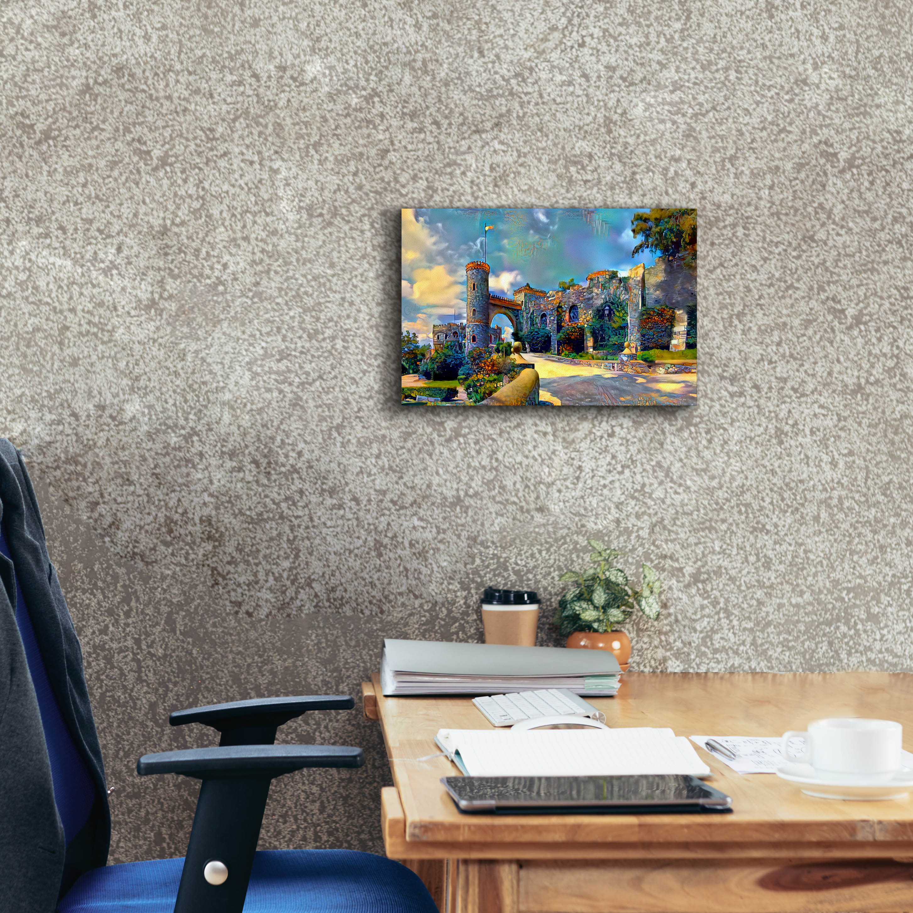 'Guanajuato Mexico Castillo de Santa Cecilia entrance' by Pedro Gavidia, Canvas Wall Art,18 x 12