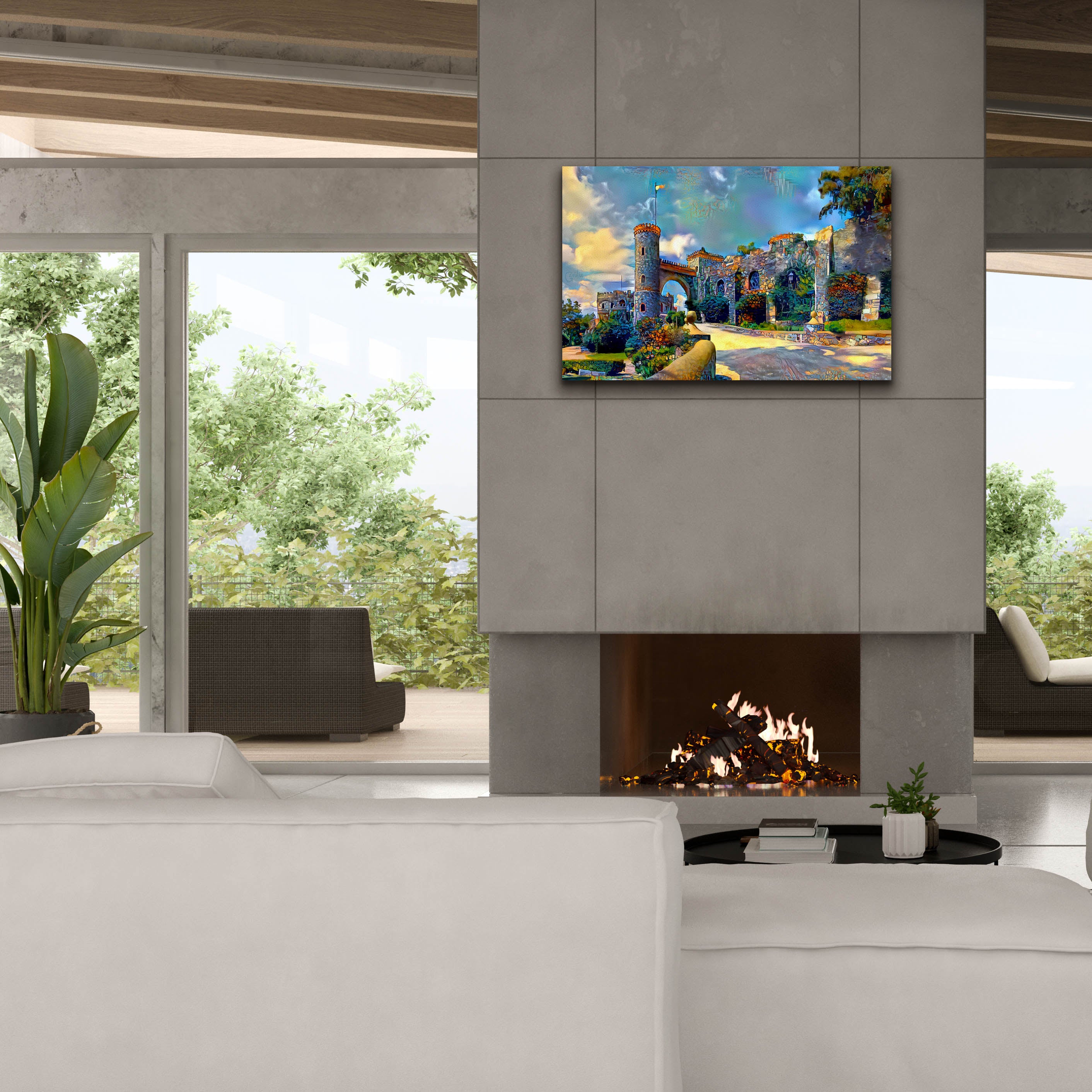 'Guanajuato Mexico Castillo de Santa Cecilia entrance' by Pedro Gavidia, Canvas Wall Art,40 x 26