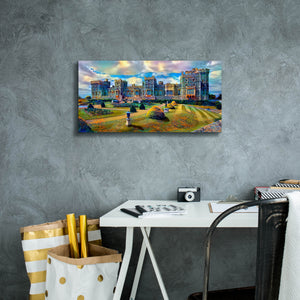 'Berkshire England Windsor Castle' by Pedro Gavidia, Canvas Wall Art,24 x 12