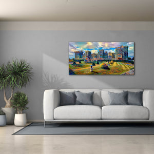 'Berkshire England Windsor Castle' by Pedro Gavidia, Canvas Wall Art,60 x 30
