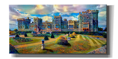 Image of 'Berkshire England Windsor Castle' by Pedro Gavidia, Canvas Wall Art
