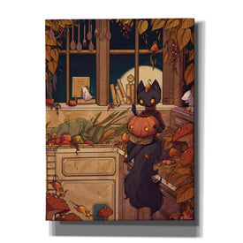 'Soup Cat' by Avery Multer, Canvas Wall Art