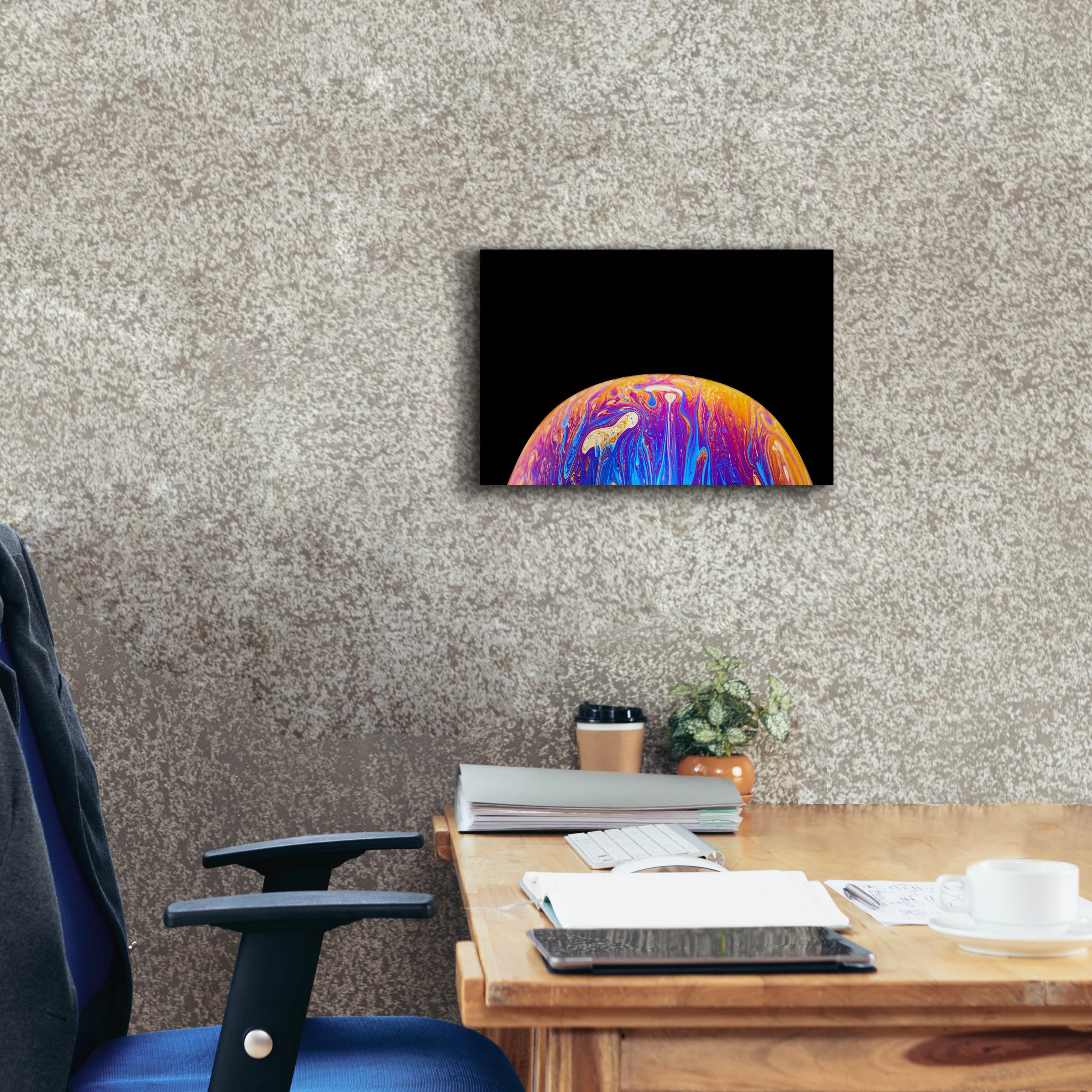 'World Of Color' by Epic Portfolio, Canvas Wall Art,18 x 12
