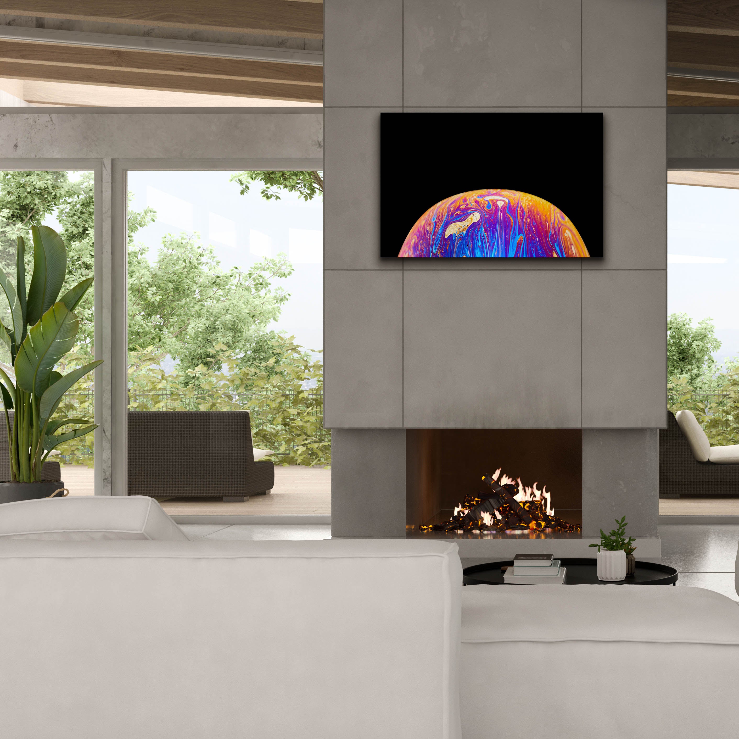 'World Of Color' by Epic Portfolio, Canvas Wall Art,40 x 26