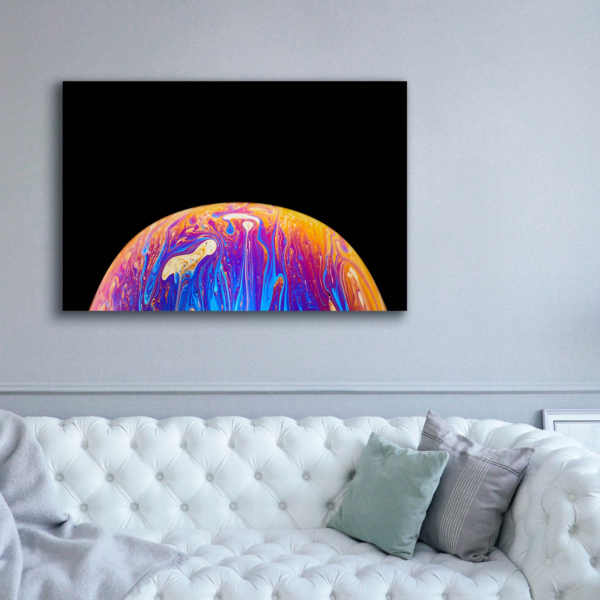 'World Of Color' by Epic Portfolio, Canvas Wall Art,60 x 40
