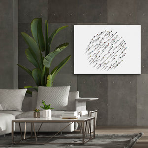 'Walking In Circles' by Epic Portfolio, Canvas Wall Art,54 x 40