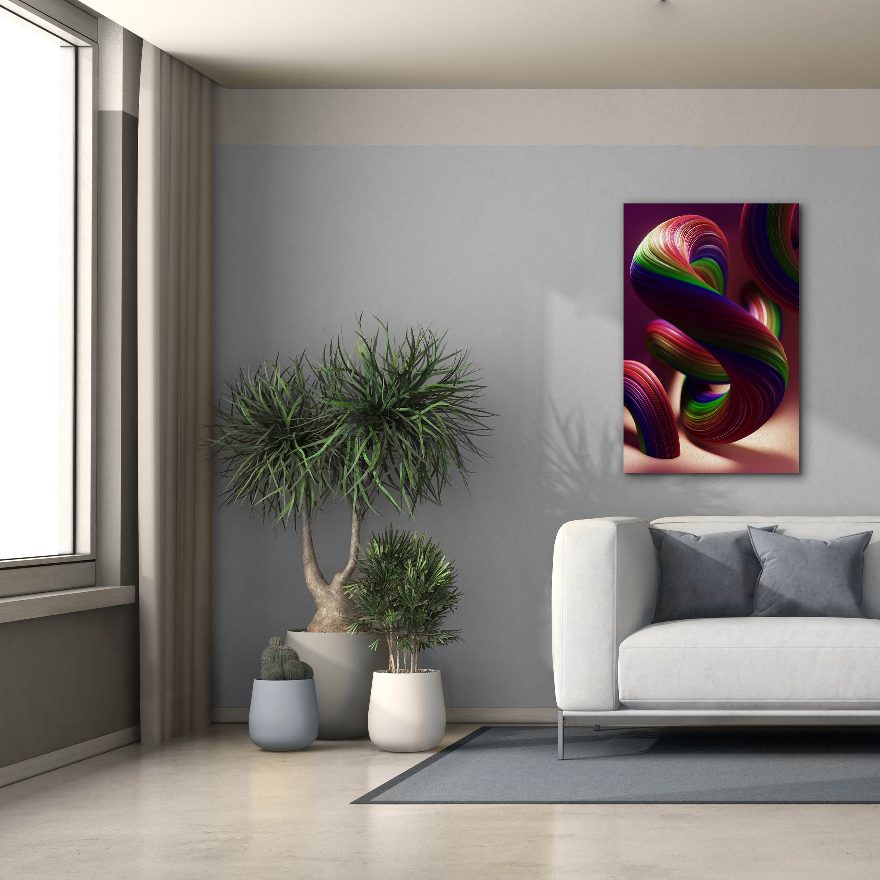 'Twisty Candyland' by Epic Portfolio, Canvas Wall Art,26 x 40