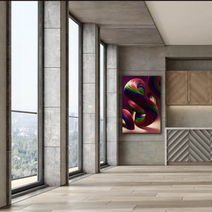 'Twisty Candyland' by Epic Portfolio, Canvas Wall Art,40 x 60