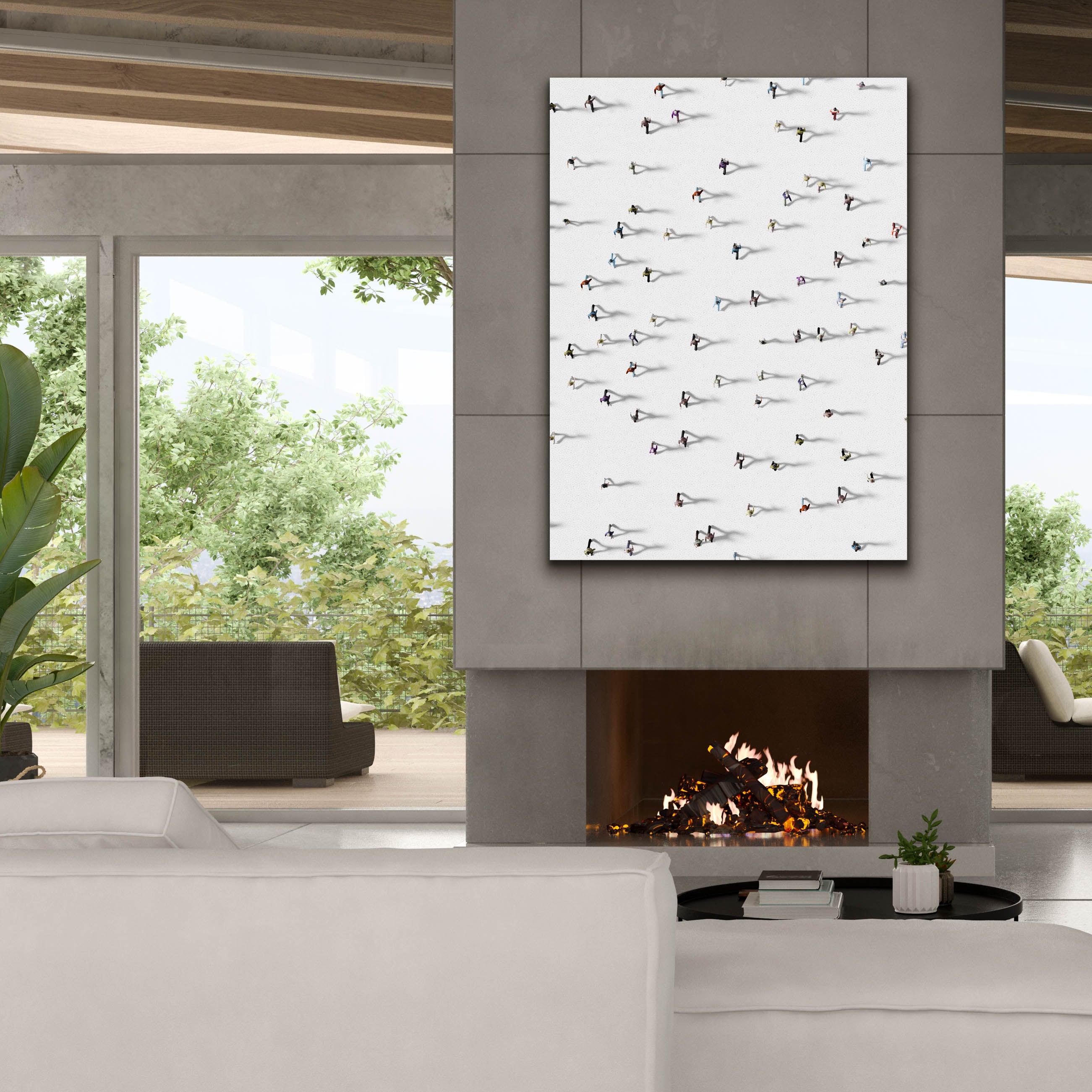 'Time Passing By' by Epic Portfolio, Canvas Wall Art,40 x 54