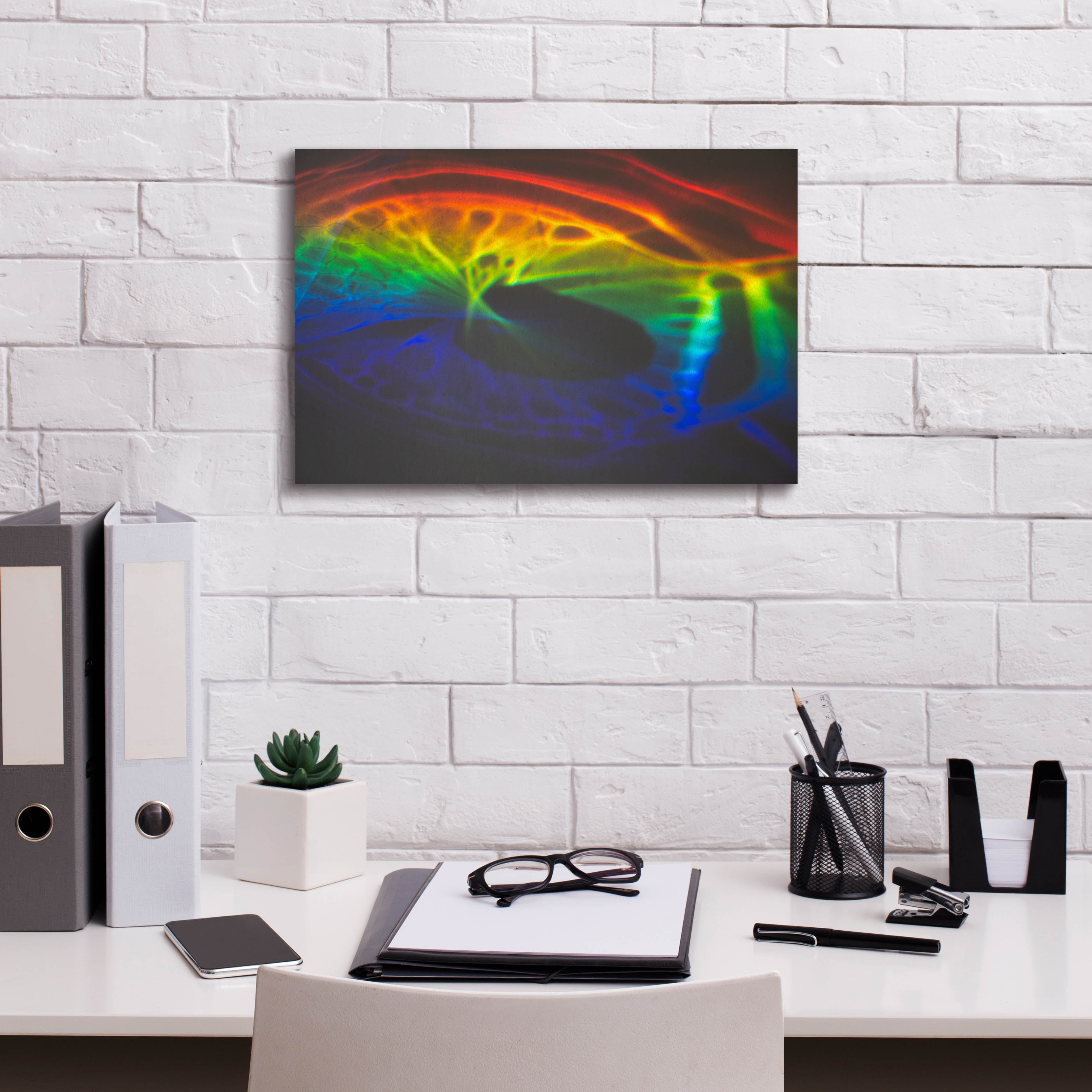 'This Is What I Looked Like Before I Was Human' by Epic Portfolio, Canvas Wall Art,18 x 12