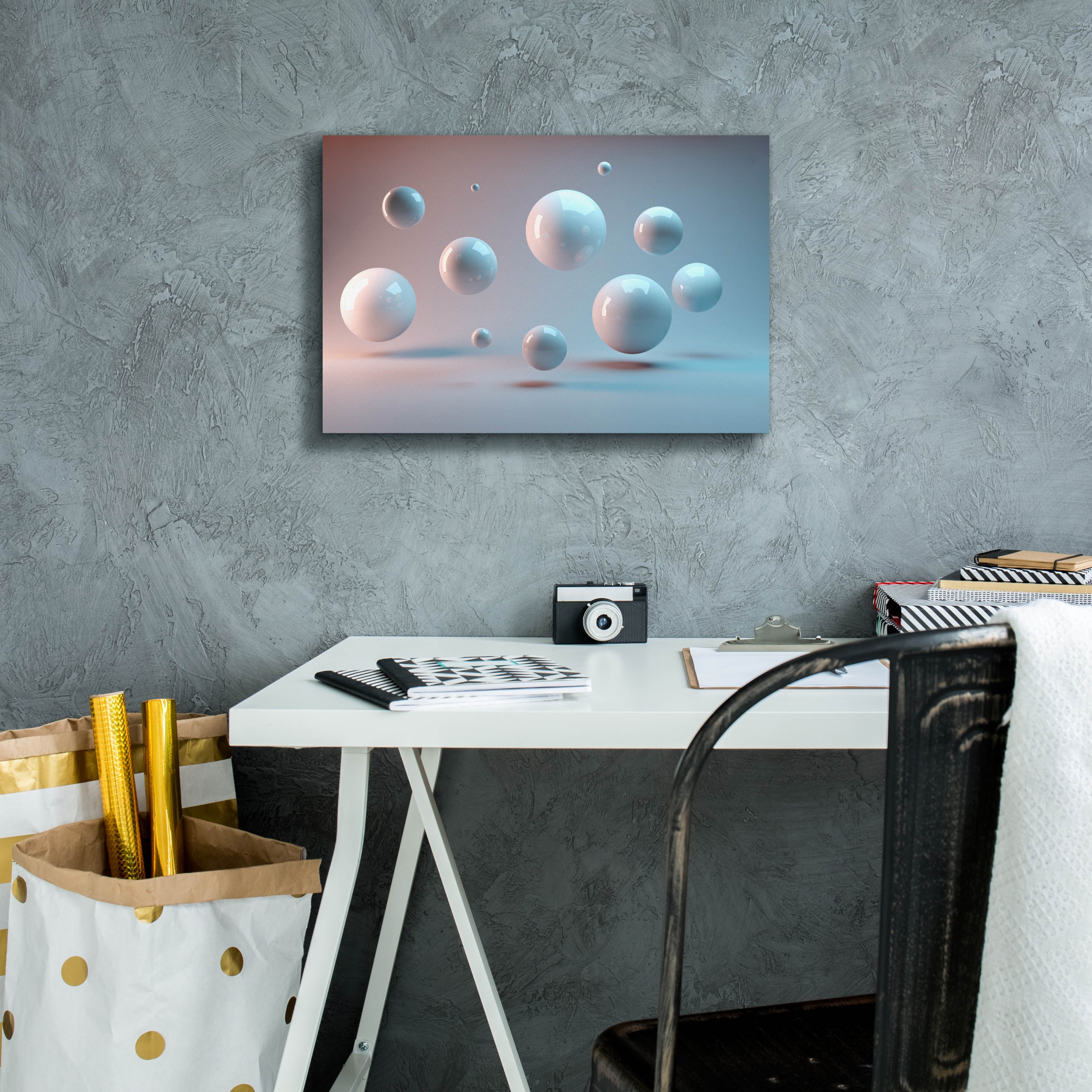 'Suspended' by Epic Portfolio, Canvas Wall Art,18 x 12