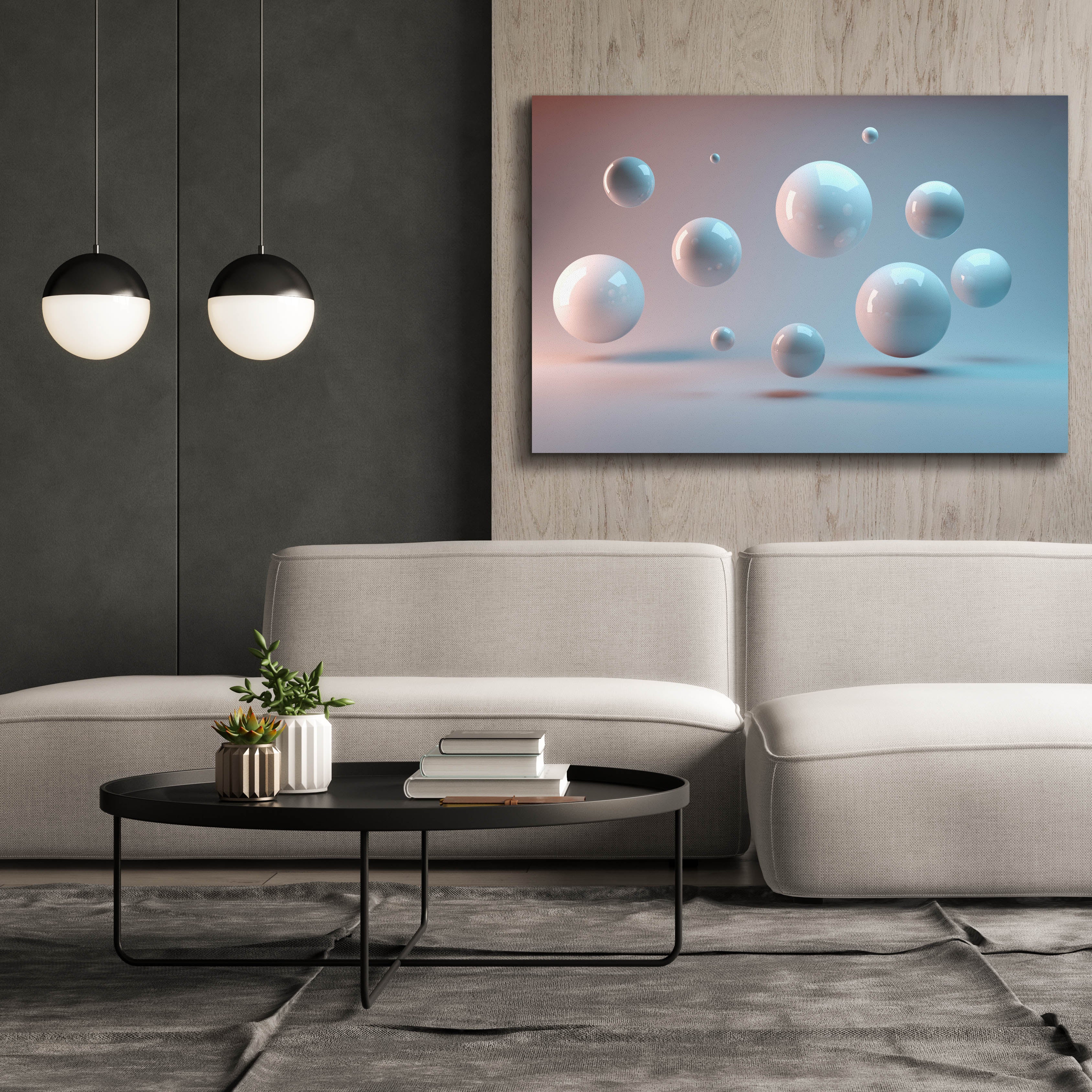 'Suspended' by Epic Portfolio, Canvas Wall Art,60 x 40