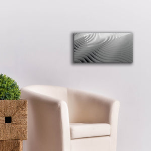 'Steel Desert' by Epic Portfolio, Canvas Wall Art,24 x 12