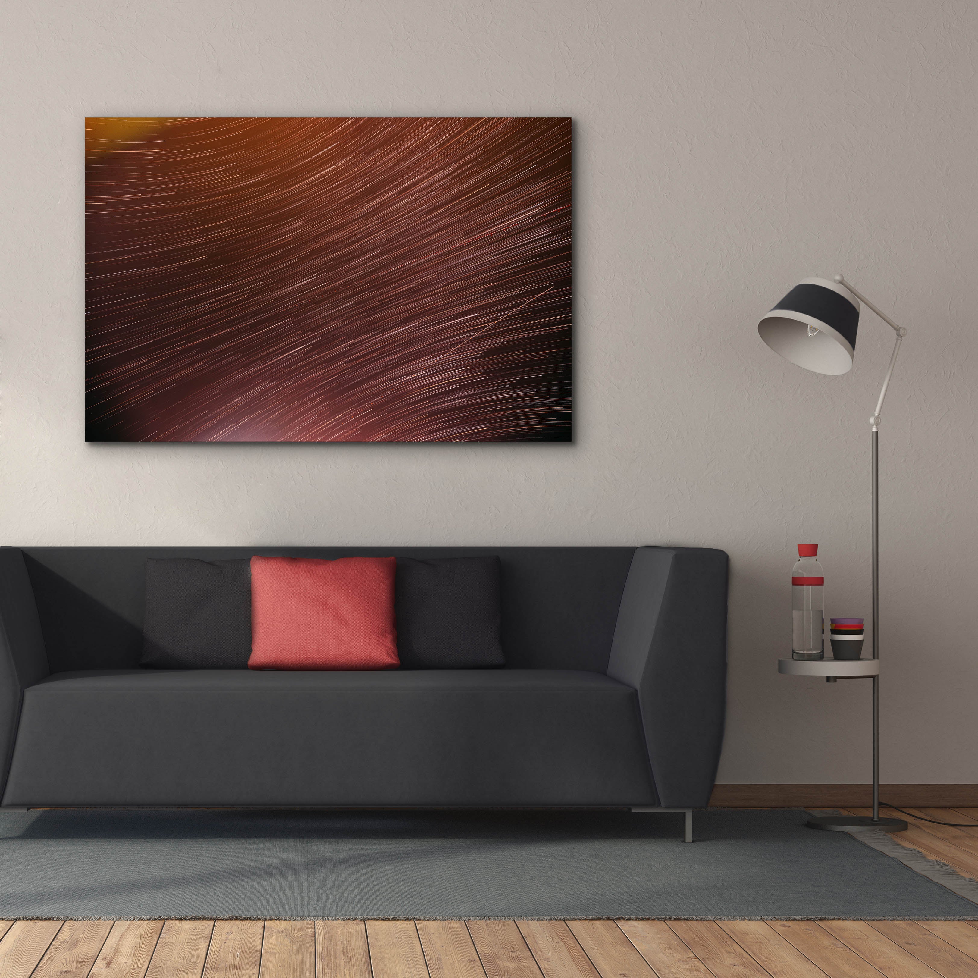 'Star Trails' by Epic Portfolio, Canvas Wall Art,60 x 40