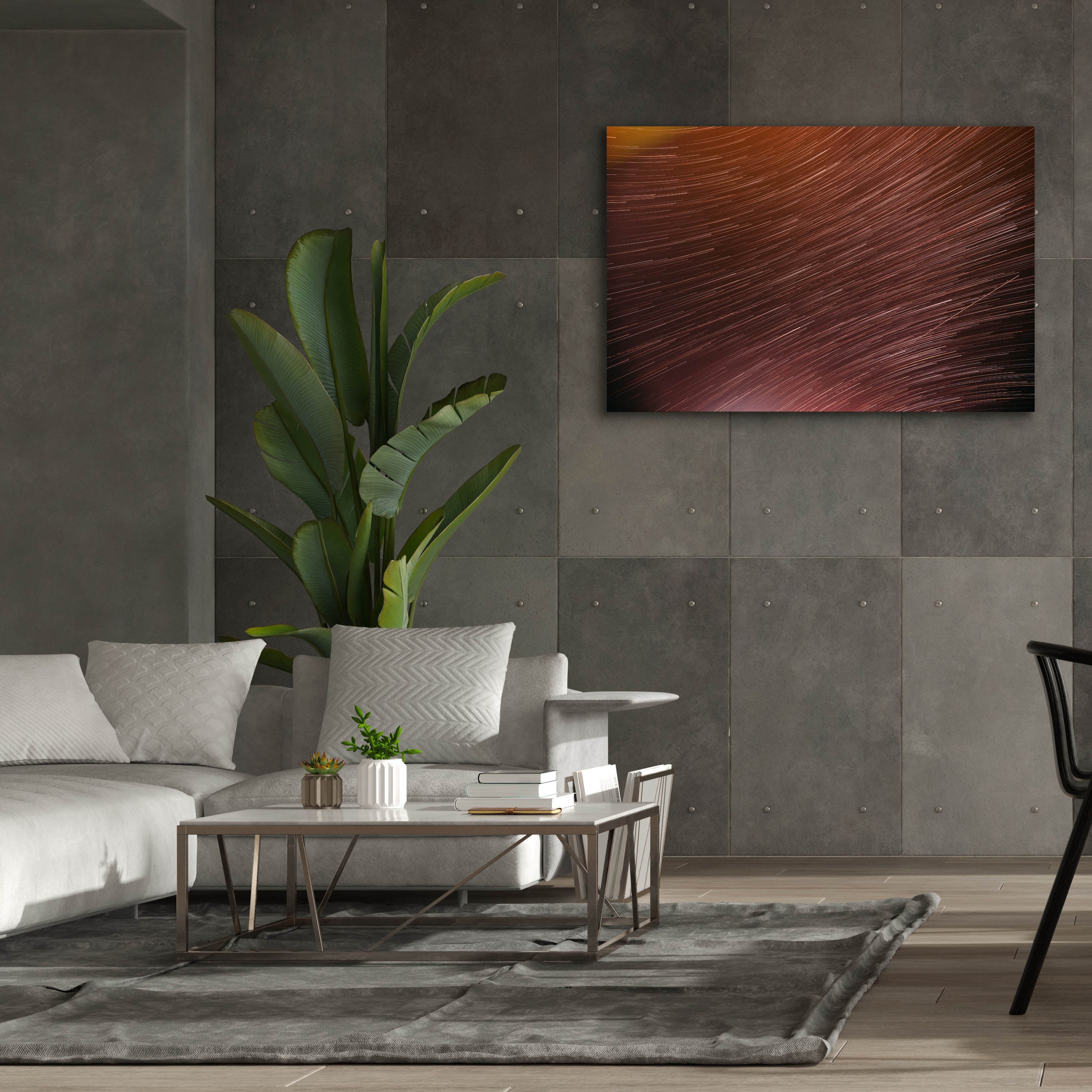 'Star Trails' by Epic Portfolio, Canvas Wall Art,60 x 40