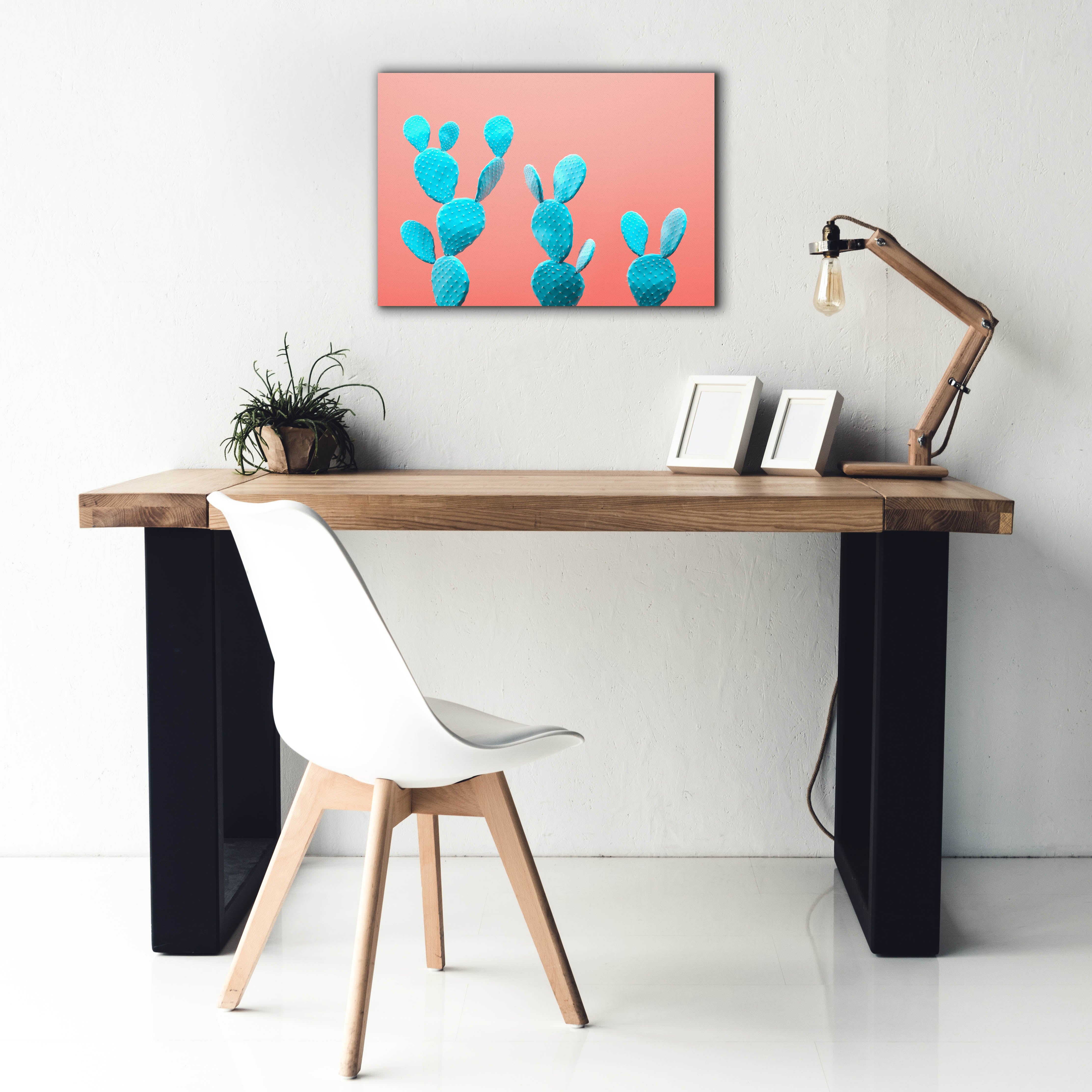 'Spikey Rabbits' by Epic Portfolio, Canvas Wall Art,26 x 18