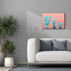 'Spikey Rabbits' by Epic Portfolio, Canvas Wall Art,26 x 18