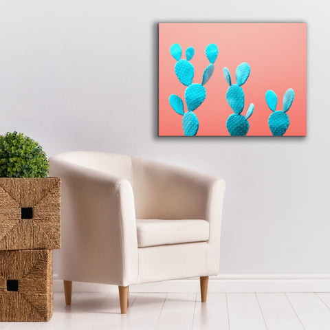 Image of 'Spikey Rabbits' by Epic Portfolio, Canvas Wall Art,34 x 26