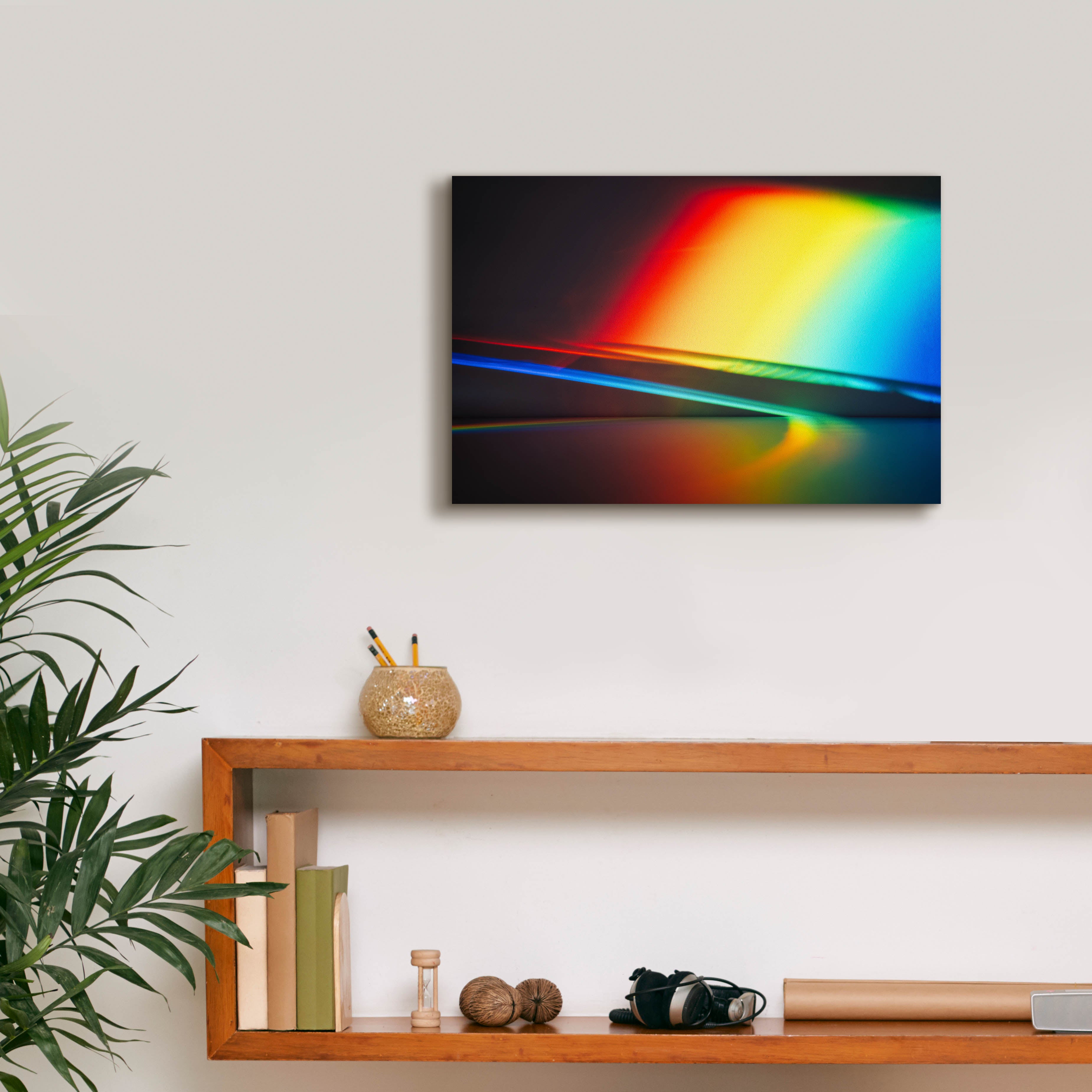 'Sculptural Prism' by Epic Portfolio, Canvas Wall Art,18 x 12