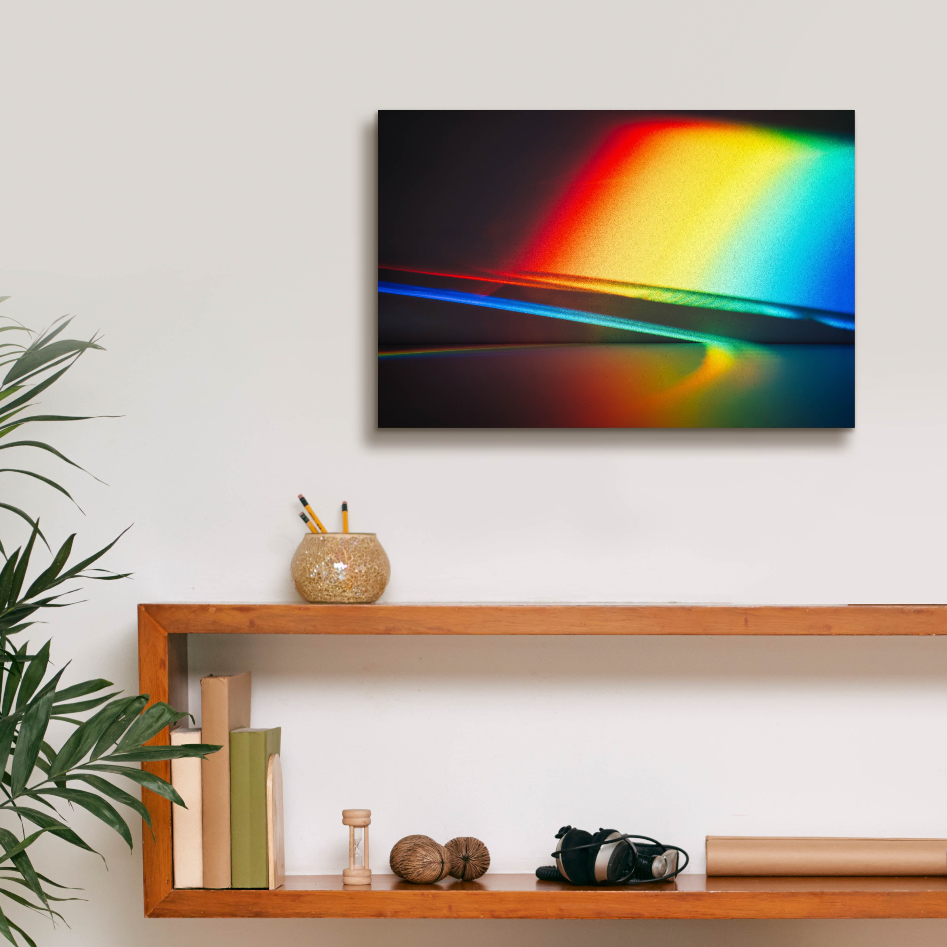 'Sculptural Prism' by Epic Portfolio, Canvas Wall Art,18 x 12