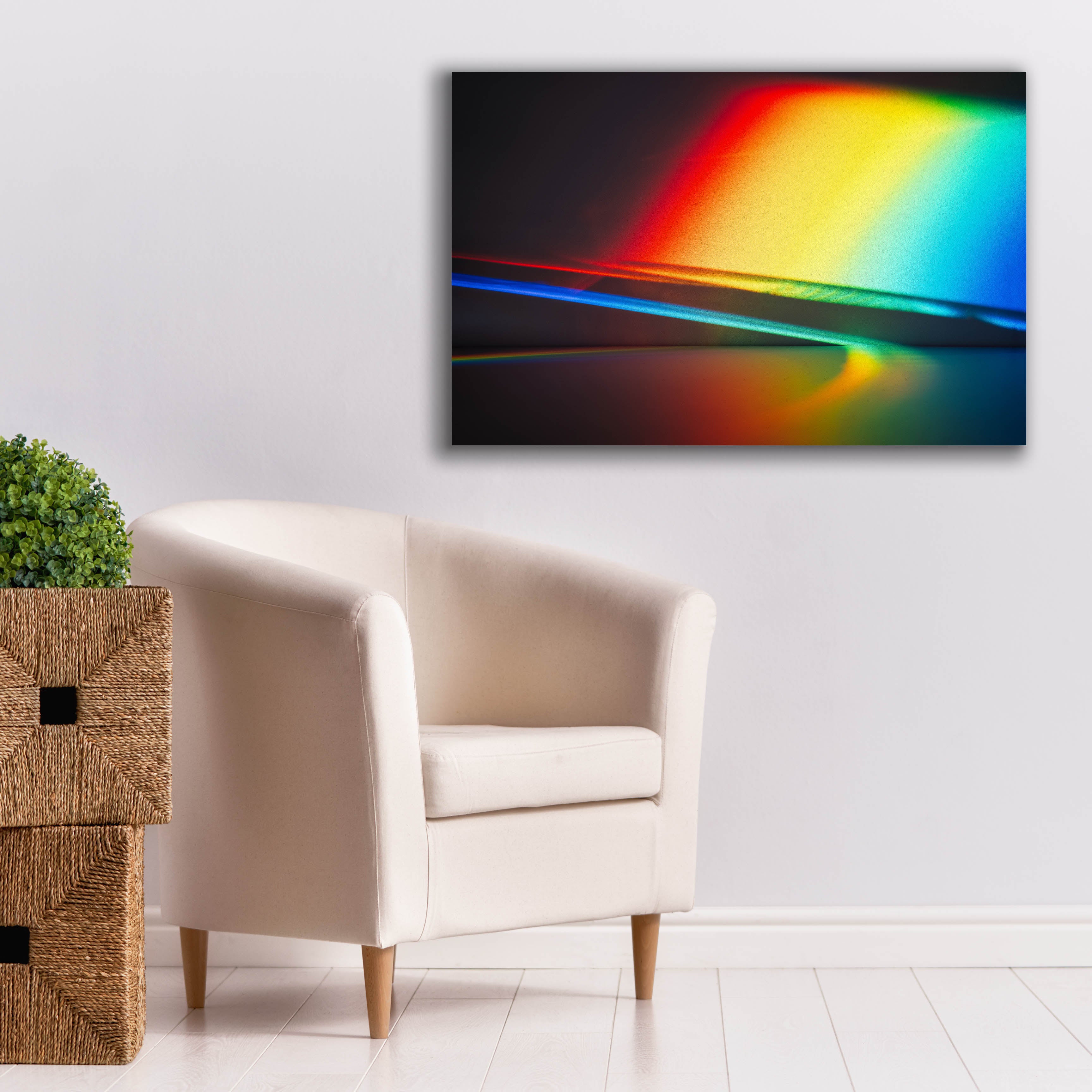 'Sculptural Prism' by Epic Portfolio, Canvas Wall Art,40 x 26