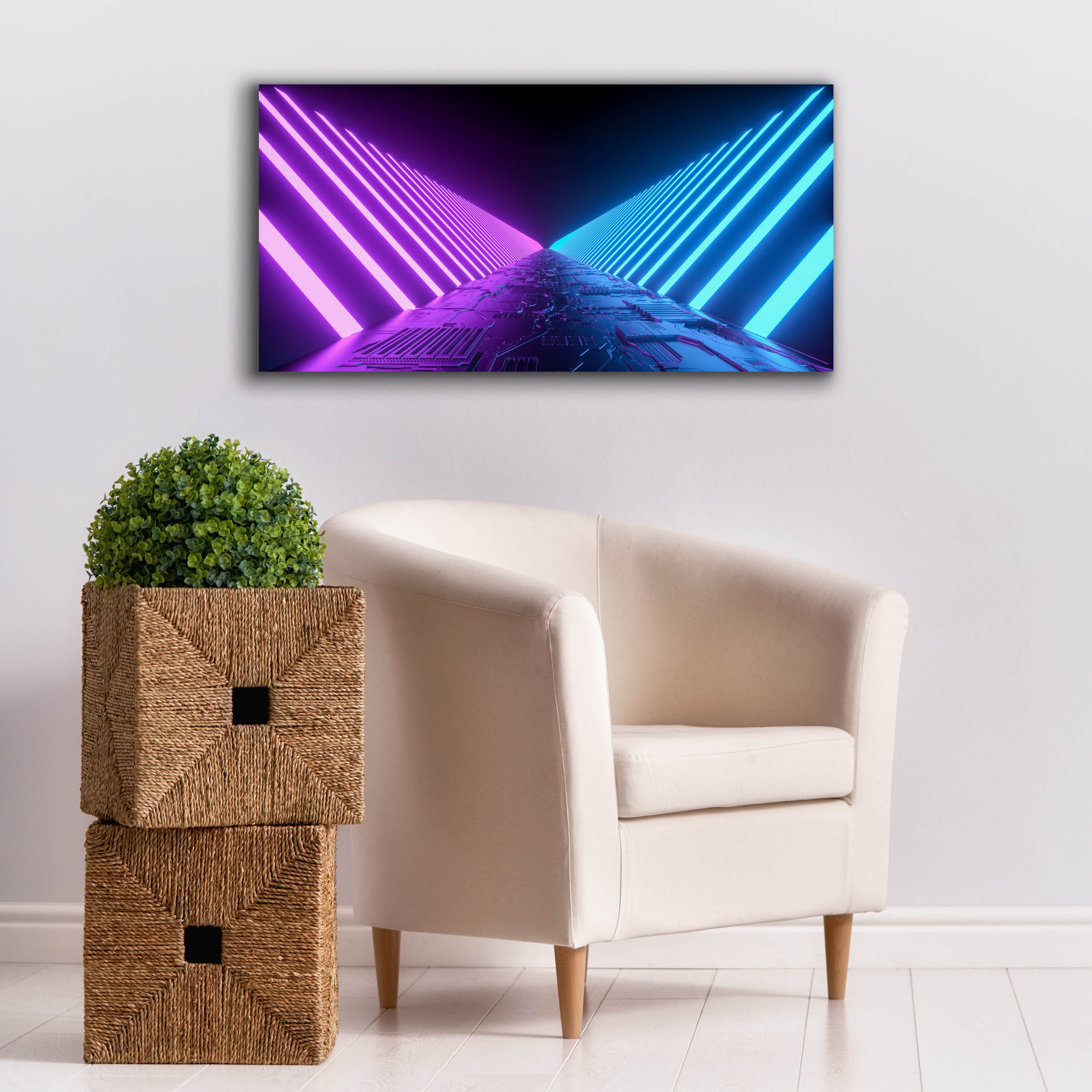 'Sci Fi Road' by Epic Portfolio, Canvas Wall Art,40 x 20