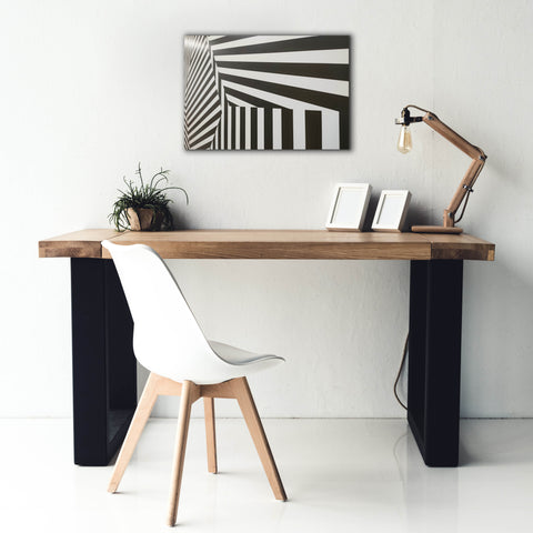 Image of 'Runover Zebra' by Epic Portfolio, Canvas Wall Art,26 x 18