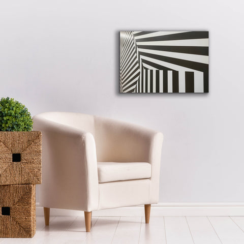 Image of 'Runover Zebra' by Epic Portfolio, Canvas Wall Art,26 x 18