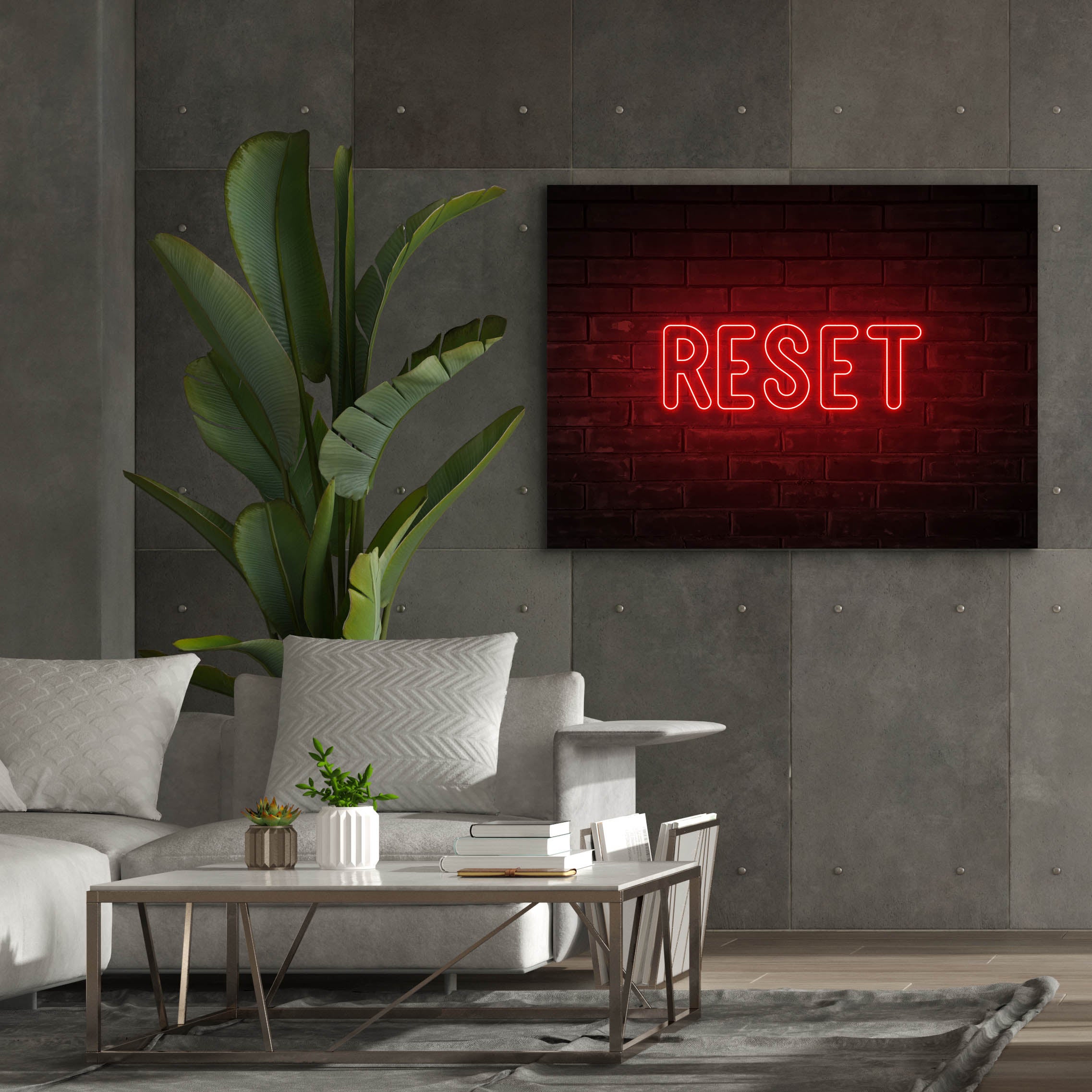 'Reset' by Epic Portfolio, Canvas Wall Art,54 x 40