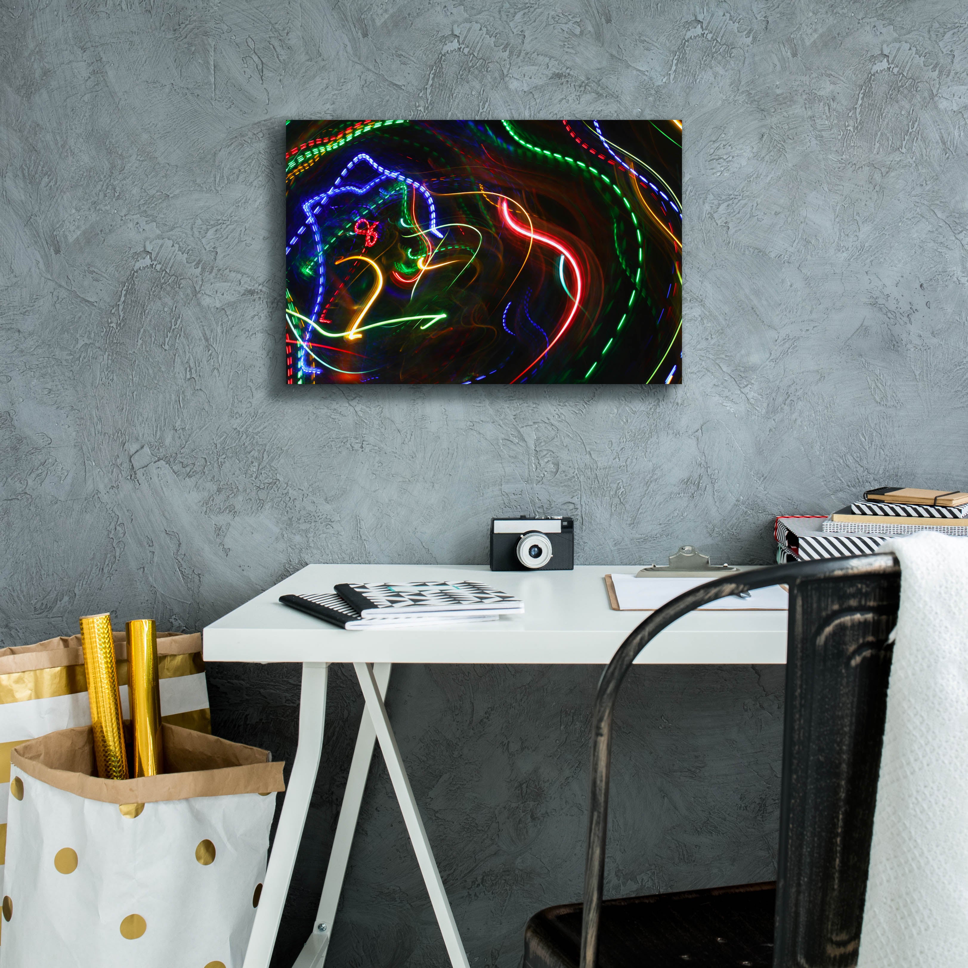'Raving In Ibiza' by Epic Portfolio, Canvas Wall Art,18 x 12