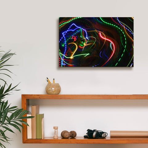 Image of 'Raving In Ibiza' by Epic Portfolio, Canvas Wall Art,18 x 12
