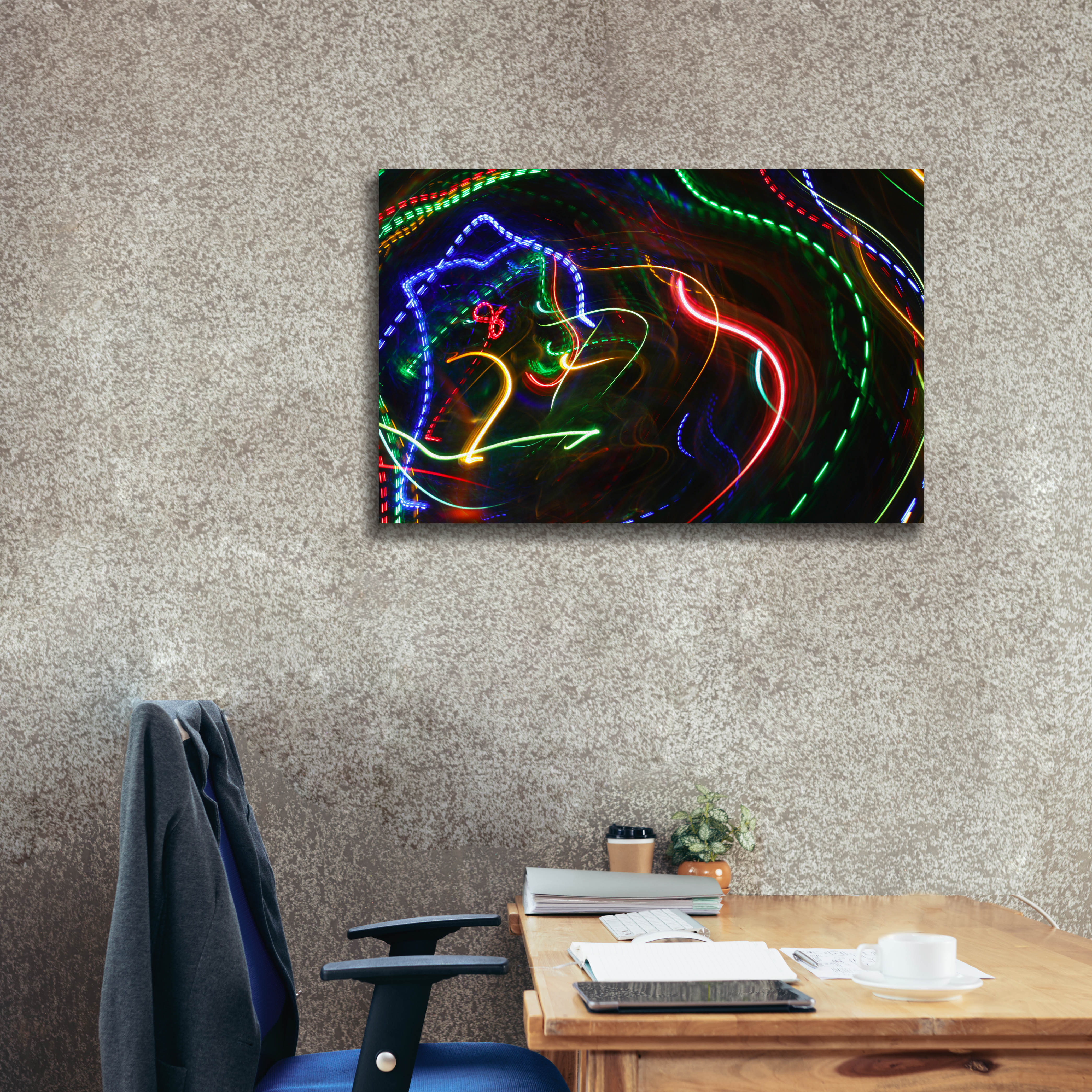 'Raving In Ibiza' by Epic Portfolio, Canvas Wall Art,40 x 26
