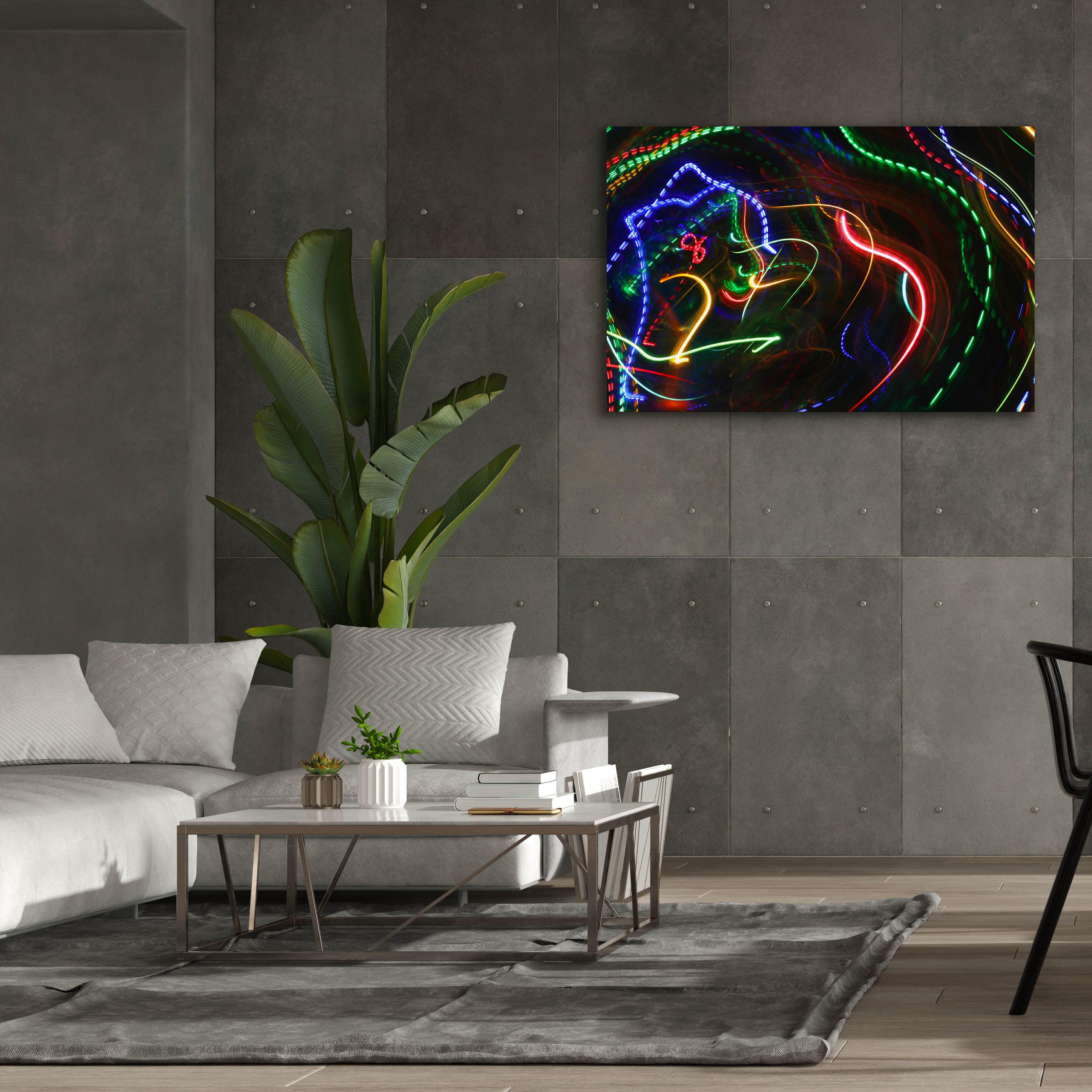 'Raving In Ibiza' by Epic Portfolio, Canvas Wall Art,60 x 40
