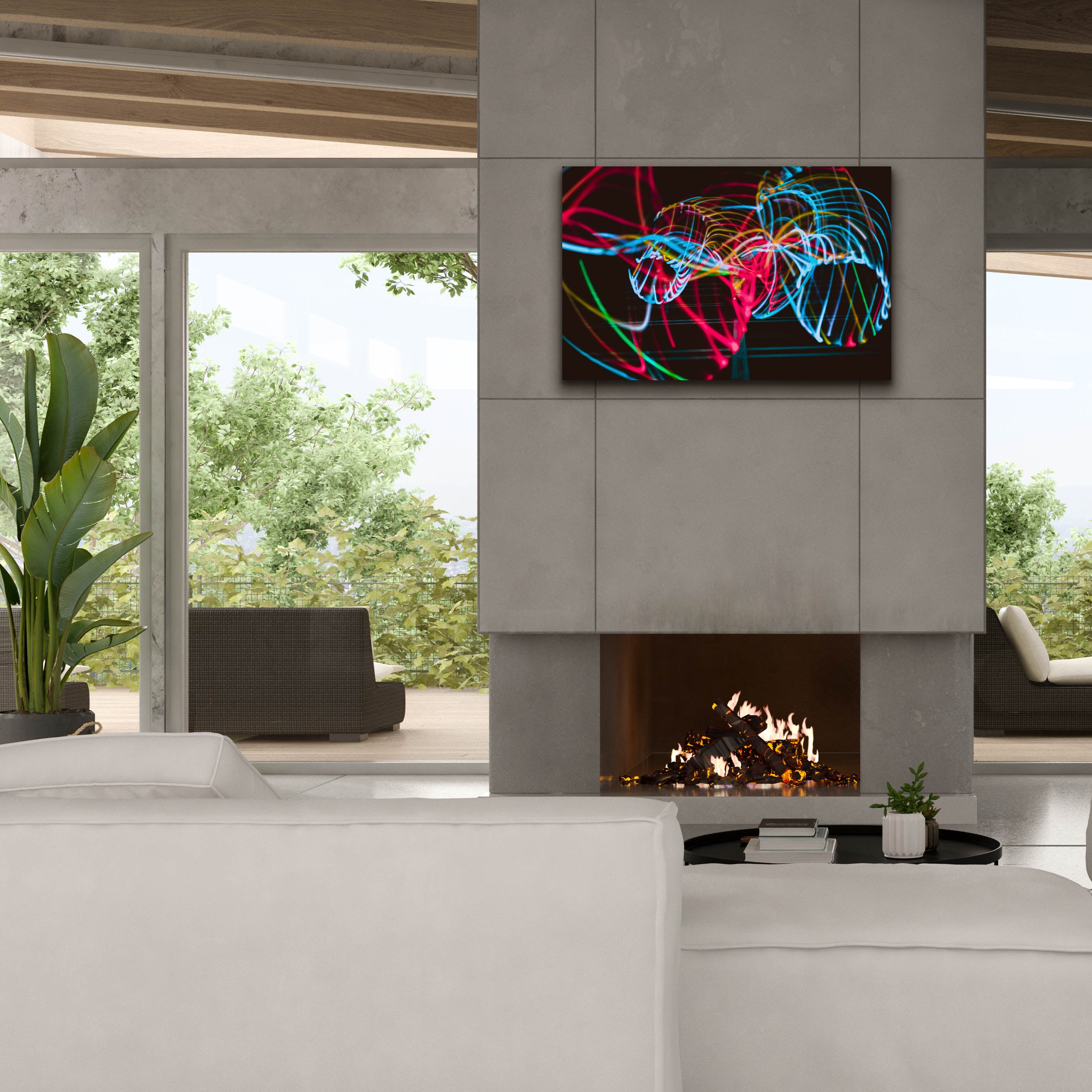 'Raving In Barcelona' by Epic Portfolio, Canvas Wall Art,40 x 26