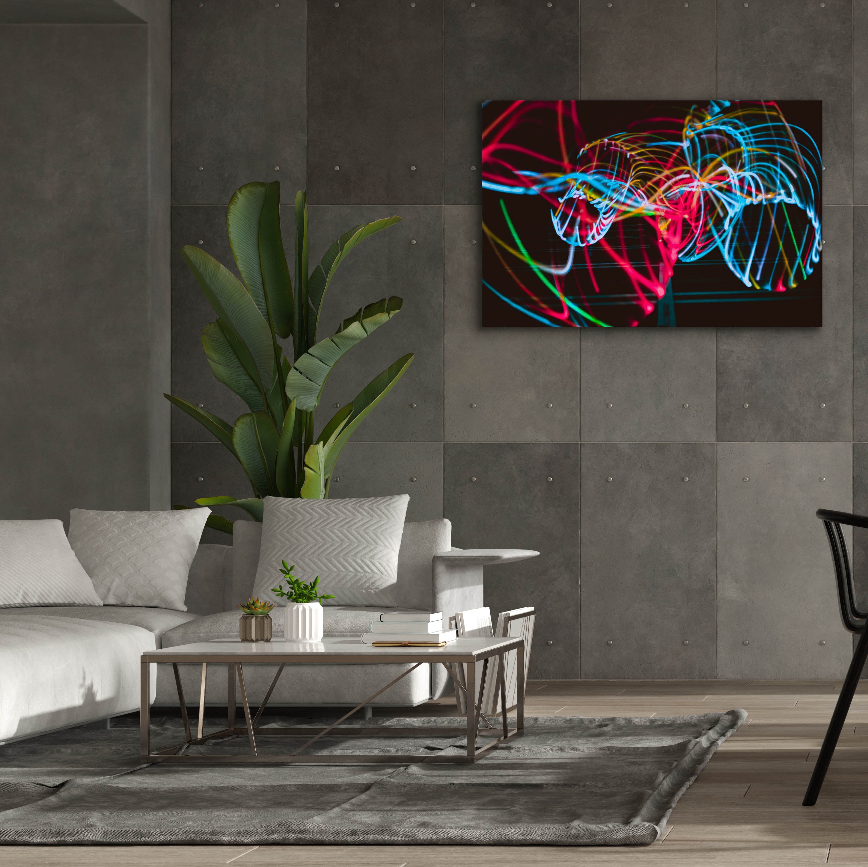 'Raving In Barcelona' by Epic Portfolio, Canvas Wall Art,60 x 40