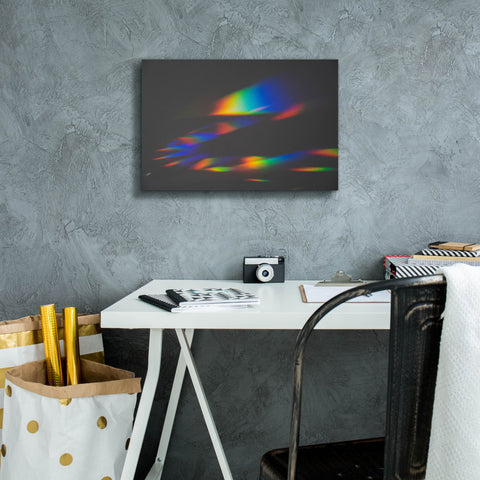 Image of 'Prism Rainbow 1' by Epic Portfolio, Canvas Wall Art,18 x 12
