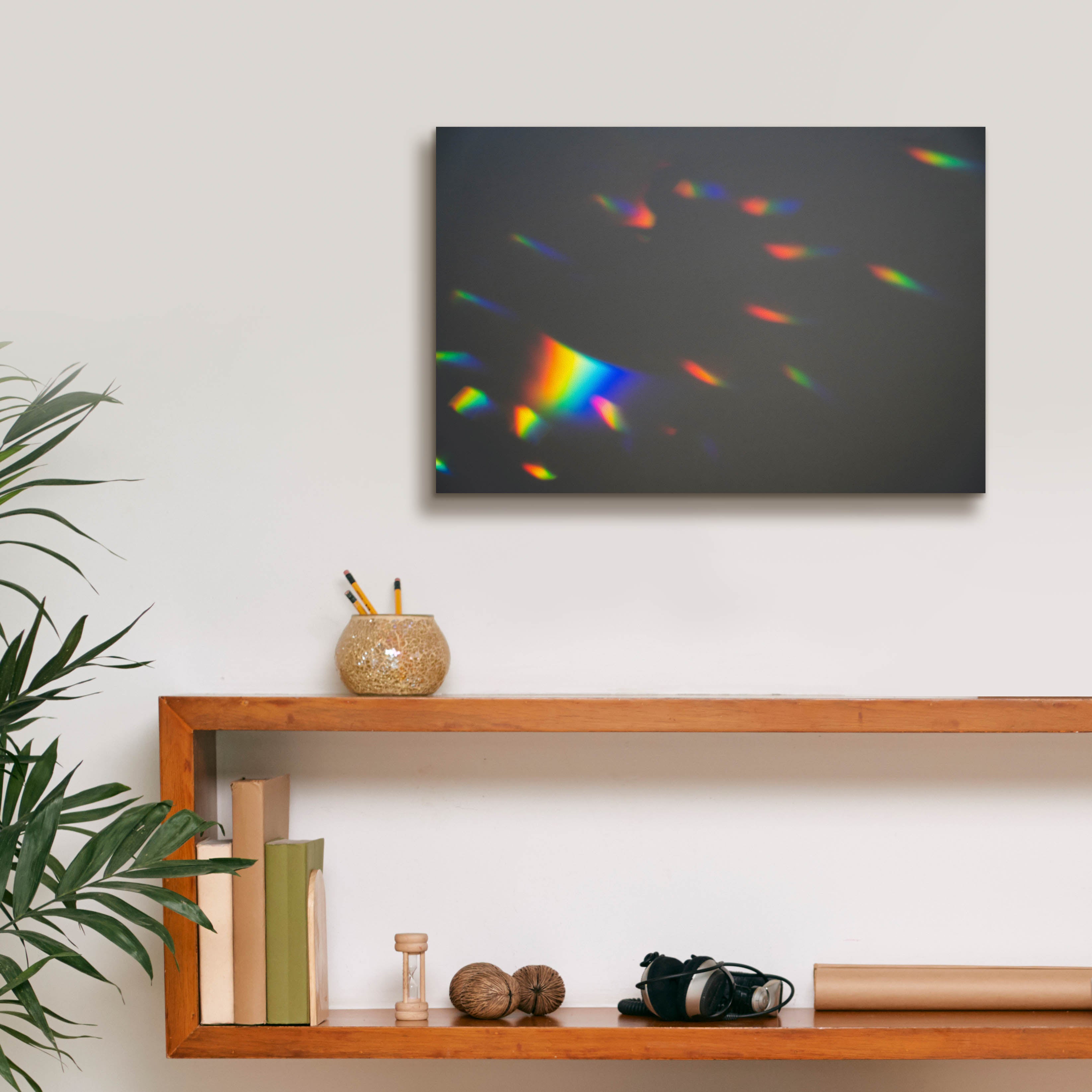 'Prism Rainbow 2' by Epic Portfolio, Canvas Wall Art,18 x 12