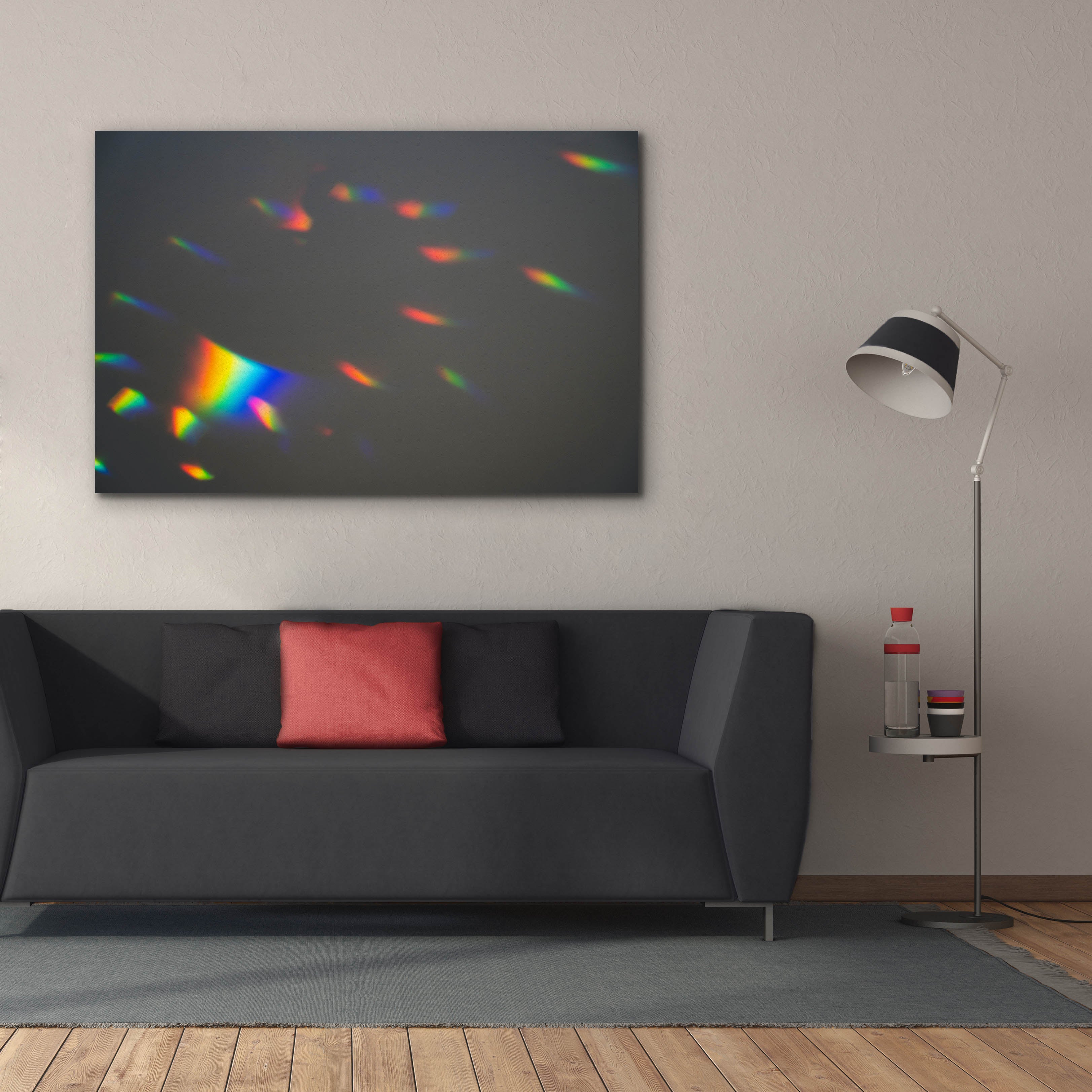 'Prism Rainbow 2' by Epic Portfolio, Canvas Wall Art,60 x 40