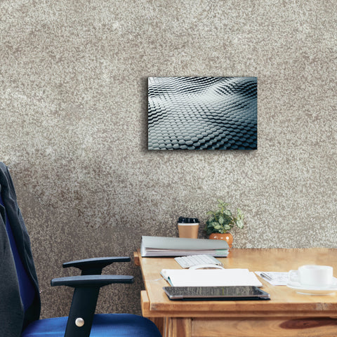 Image of 'Platinum Snake' by Epic Portfolio, Canvas Wall Art,18 x 12
