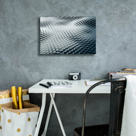 Image of 'Platinum Snake' by Epic Portfolio, Canvas Wall Art,18 x 12