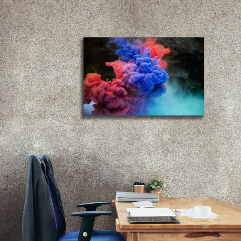 Image of 'Pink Smokey Haze' by Epic Portfolio, Canvas Wall Art,40 x 26