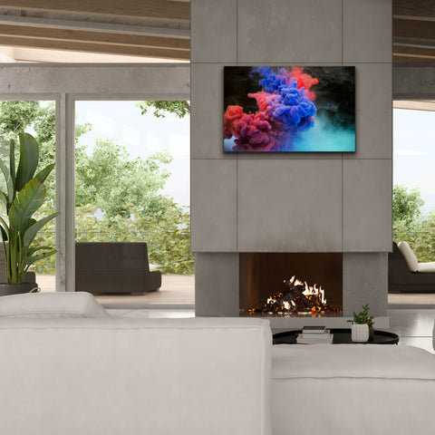 Image of 'Pink Smokey Haze' by Epic Portfolio, Canvas Wall Art,40 x 26