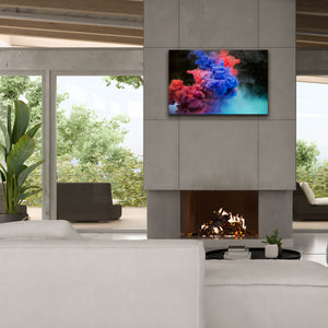 'Pink Smokey Haze' by Epic Portfolio, Canvas Wall Art,40 x 26