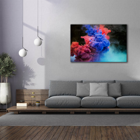 Image of 'Pink Smokey Haze' by Epic Portfolio, Canvas Wall Art,60 x 40