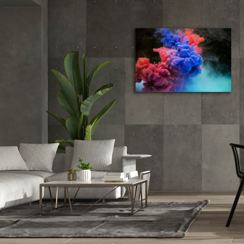 Image of 'Pink Smokey Haze' by Epic Portfolio, Canvas Wall Art,60 x 40